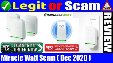 miracle watt fraud scam